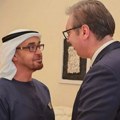 Srećan sam i ponasan na ugled naše zemlje u Emiratima: Vučić o sastanku sa šeikom Bin Zajedom