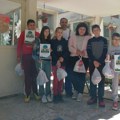 Predstavnici JKP Regionalna deponija u poseti školi Bratstvo u selu Zvonce