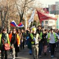 Beogradski studenti krenuli peške u Novi Sad na blokadu mostova