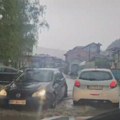 Јака киша „потопила“ градске улице у Пријепољу