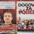 FOTO: Novi uvredljivi plakati protiv opozicije - Grbović u ustaškoj uniformi i "Dogovor za (po)BEDU"