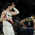 Nikola Jokić gledao propast denvera: Portland i sin Zvezdine legende razbili šampionski sastav (video)