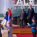 Svečani doček za Antonija Kostu ispred Palate Srbija, slede razgovori sa Vučićem, Macutom i srpskim poslanicima