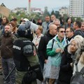 Građani i studenti se okupili ispred stanice Prokop