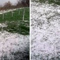 Sve se beli, jako nevreme pogodilo Čačak. Krupan grad “tukao” u Prijevoru, za samo nekoliko minuta “obrane” šljive i kajsije…