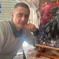 Stefan je oficar i slikar: Za Dan državnosti oslikao simbole Srbije, orao za njega ima posebnu simboliku (FOTO)