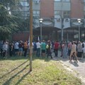 Protest ispred Trećeg osnovnog tužilaštva zbog saslušanja studenata osumnjičenih za nasilničko ponašanje u Studenjaku