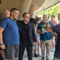 Gužva na blagajnama u Humskoj, Mijat dočekao navijače