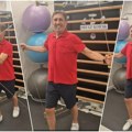 Žika Jakšić posle moždanog krenuo na vežbe: Voditelj pokazao da je u dobroj formi (video)