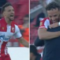 Prvenac u Zvezdi baš protiv Partizana: Eraković najlepši trenutak u karijeri proslavio sa Stankovićem