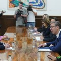 (Foto) Vučić s predstavnicima EBRD: "Raduje me odluka o formiranju regionalnog centra u Beogradu"