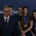 VIDEO Svi komentarišu prijem odbojkašica kod Vučića: Kao da nisu osvojile medalju