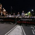 Počeo 22. protest protiv nasilja u Beogradu