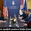 Шеф српске дипломатије најавио јачање сарадње са САД на састанку са Хилом