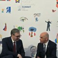 Vučić u Tirani sa predsednikom Saveta Evrope o aktuelnoj situaciji u Srbiji