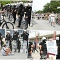 BLOG UŽIVO Kod Novosadskog sajma policija i privatno obezbeđenje da bi se održalo polaganje ispita: Studenti pročitali imena…