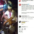 Poslanik SSP-a Peđa Mitrović pretučen na protestu u Beogradu