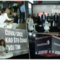 "Čuvaj svoje srce - kao što čuvaš svoj tim" Partizanov meč u Areni imao je posebnu uvertiru! Jedan štand privukao je veliku…