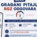 Za sva pitanja koja se odnose na nepokretnosti, katastar i upis prava pokrenuta rubrika "Građanin pita, RGZ odgovara"