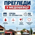 Besplatni preventivni pregledi sutra u Medoševcu