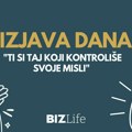Izjava dana: „Ti si taj koji kontroliše svoje misli“