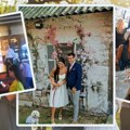 (Foto) Ivan Marinković napravio svadbu dva dana posle venčanja: Supruga blista! Vendi među gostima, nastao haos uz trubače
