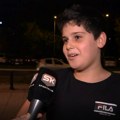 Mali navijač iz Izraela došao da gleda Zvezdu (VIDEO)