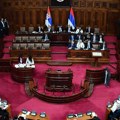 Nastavak konstitutivne sednice Skupštine Srbije u ponedeljak