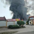 Požar u fabrici "Evrojug" u Šidu