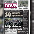 „Nova“ piše: Dve nedelje nakon tragedije na Železničkoj stanici: Novi Sad u petak staje, a za njim i cela Srbija