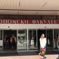 MUP: Dekan Ekonomskog prijavio problem, sumnja se da je nađena droga u vodokotliću