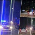 Teži udes na magistralnom putu kod Prijepolja, policija obezbeđuje mesto, saobraćaj usporen, video