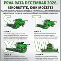 Predsezonska ponuda JOHN DEER kombajna je počela!