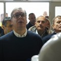 Vučić: Ponosan sam na Leskovčane zbog podrške reprezentaciji