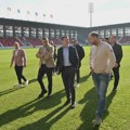 Počelo sređivanje “bolesne” trave na leskovačkom stadionu