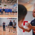 Pešić obišao „orliće“: Kari savetovao mlade košarkaše, Čović poručio: Do Los Anđelesa su ostale tri godine