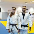 Sofija Jovičić i Danilo Drašković na Olimpijskom džudo kampu