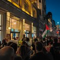 Protest „Genocid nije kultura omladine“ protiv finansiranja kulturnih događaja novcem izraelske ambasade