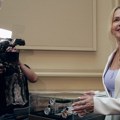 Nađa Komaneči odlikovana Nacionalnim ordenom "Zvezda Rumunije" reda Veliki krst