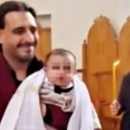 Veliko slavlje na Svetu Petku: Darko Lazić objavio fotografije iz crkve: Ne skida osmeh, na njemu elegantno odelo - Podelio…