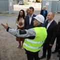 Gradonačelnik Novog Sada Milan Đurić obišao najveće gradilište u ovom delu Evrope