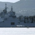 U Split uplovio francuski vojni brod "Žak Ševalije"