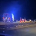 (Видео, фото) жесток судар три возила код Пожаревца: Двоје погинулих, још није познат узрок