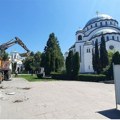 Radovi na „najlepšem platou ispred najlepšeg Hrama“ koštaće oko 8 miliona evra