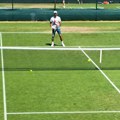 Kakav otac, takav i sin: Pogledajte kako Novak i Stefan igraju tenis, Ðokovići osvajaju Vimbldon!