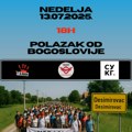 Večeras Koracima solidarnosti do Desimirovca