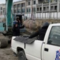 (FOTO) Akcija uklanjanja avio-bombe u Beogradu na vodi: Pola tone eksploziva biće deaktivirano na Pasuljanskim livadama