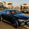 Mercedes GLC na pustinjskim putevima u Saudijskoj Arabiji