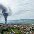 Veliki požar u Svrljigu u fabrici nameštaja