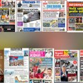 Naslovne strane današnjih novina: Prelistavanje štampe za četvrtak, 20. avgust 2026. godine